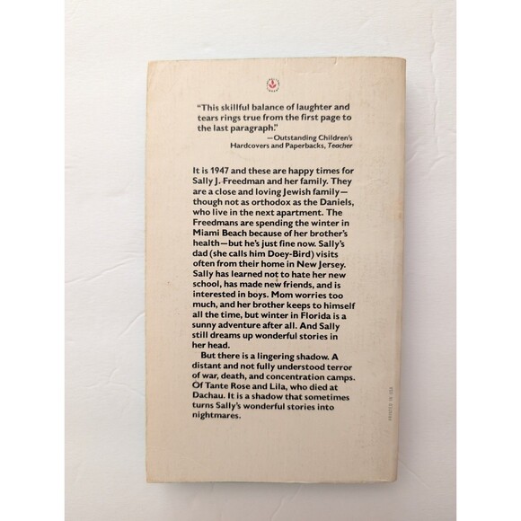 Starring Sally J. Freedman as Herself - Judy Blume 1978 PB, First Laurel Leaf - Picture 2 of 7